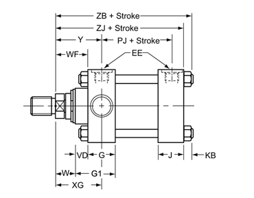 Head Trunnion Mounting, Delight Hydraulic