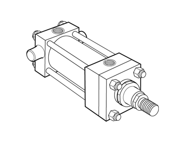 Cap Trunnion Mounting, Delight Hydraulic